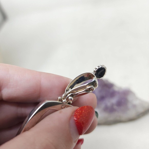 Colleen Lopez Womens Pendant 925 Sterling Silver Blue Mystic Druzy Quartz Stone - Picture 7 of 9